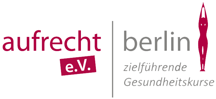 Das Logo von Aufrecht Berlin e.V. - zielführende Gesundheitskurse